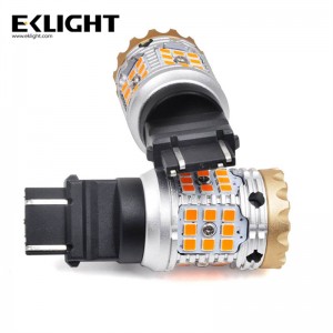 Eklight Erre free 1156 1157 Amber turn signal light T20 White DRL light