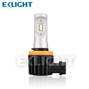 EKlight V10 H11 Fanless LED Headlight Bright Hi/Lo Beam 6000K White