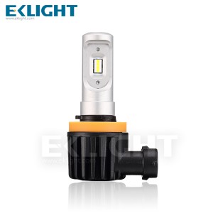 EKlight 2018 V10 LED headlight with built-in driver/6v start DRL function/two years warranty