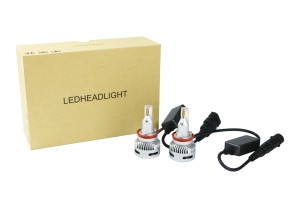 Market brightest headlight bulbs 40w per bulb 6000lm high lumens led headlight bulbs for cars