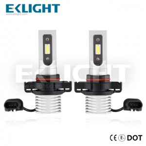 EKlight CE/Emark/DOT V12 Led headlight H3 Auto lighting bulbs