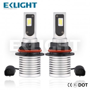 Eklight V12 H4 HB2 9003 high low beam Led Headlight 6000k