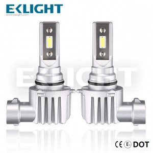 EKlight CE/Emark/DOT V12 Led headlight H10 Auto lighting bulbs