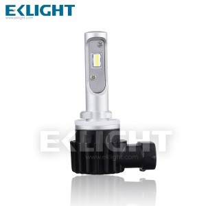 EKlight V10 H27 Fanless LED Headlight temperature color 6000K/3000k