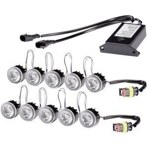 Factory Free sample Led Car Headlight - daytime running light kit hella style 10 LED DRL lamp – EKLIGHT